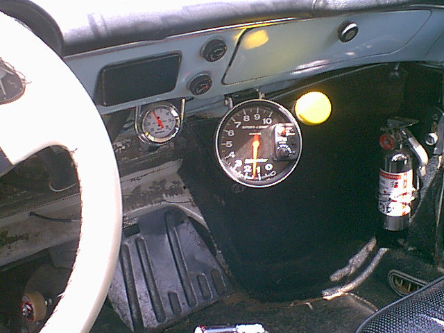Boost gauge and tach